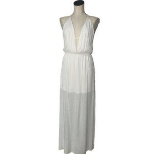 Elegant White Maxi Dress
